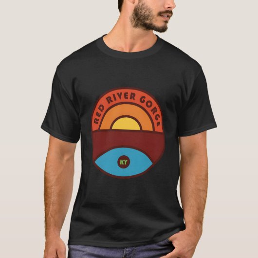 レッドリバー渓谷ケンタッキー跡 Tシャツ (正面)