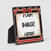 レッドリボンアートプラーク フォトプラーク (正面)