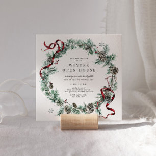 レッドリボングリーンリーリーススクエアオープンハウス 招待状