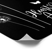 レッドリボンハート病認識度月アメリカ ポスター (角)