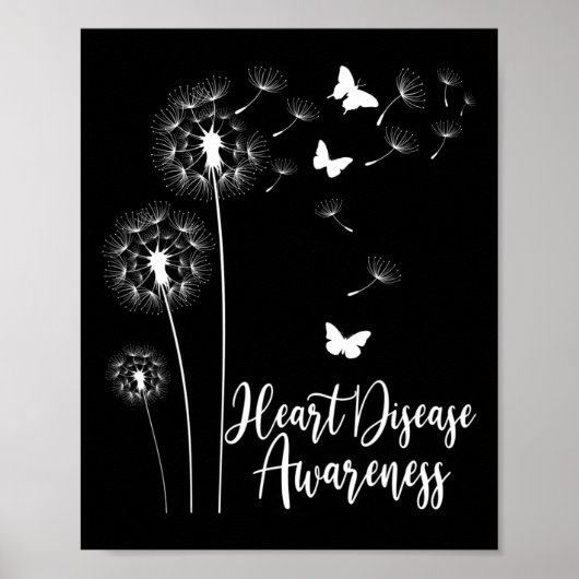 レッドリボンハート病認識度月アメリカ ポスター (正面)