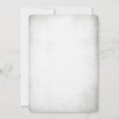 レッドリボンピネコーンツリーホリーベリーパーティー 招待状 (裏面)