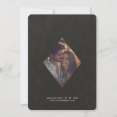 レッドリリーオランダ絵を描マスター結婚ズ 招待状 (裏面)