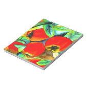 レッドリンゴ水カラーオリジナルアート絵画ズ ノートパッド (回転)