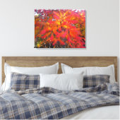 レッドリーフツリー3 Canvas Print キャンバスプリント (インサイチュ (寝室))