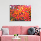 レッドリーフツリー3 Canvas Print キャンバスプリント (インサイチュ (リビング))