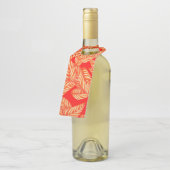 レッドリーフボトルハンガーラベル ボトルネックタグ (アングル)