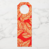 レッドリーフボトルハンガーラベル ボトルネックタグ (裏面)