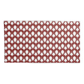 レッドルビージェムストーンハート 枕カバー (裏面-右)