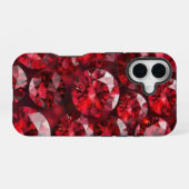 レッドルビー iPhone / iPadケース 16ケース (裏面横)