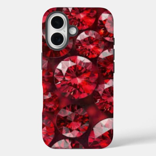 レッドルビー iPhone / iPadケース Case-Mate iPhoneケース (裏面)