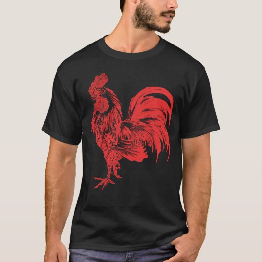 レッドルースターコッキーヴィンテージ Tシャツ (正面)