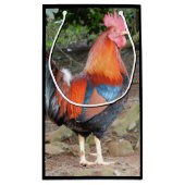 レッドルースター抱き枕 スモールペーパーバッグ (裏面)