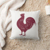 レッドルースター クッション (ブランケット)