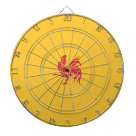 レッドルースター（ワロニア国旗） ダーツボード