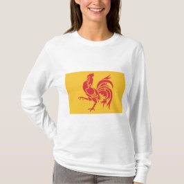 レッドルースター(ワロニア国旗) Tシャツ