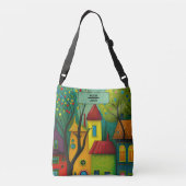 レッドルーフクロス実在バッグ不動産請負業者 クロスボディバッグ (裏面)