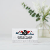 レッドルーフトップホーム | ハードウェアツール 名刺 (スタンド正面)