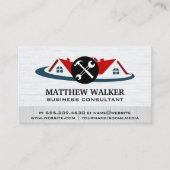 レッドルーフトップホーム | ハードウェアツール 名刺 (正面)