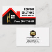 レッドルーフトップ建物境界線 名刺 (正面/裏面)