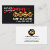 レッドルーフホームハンドマニツール 名刺 (正面/裏面)