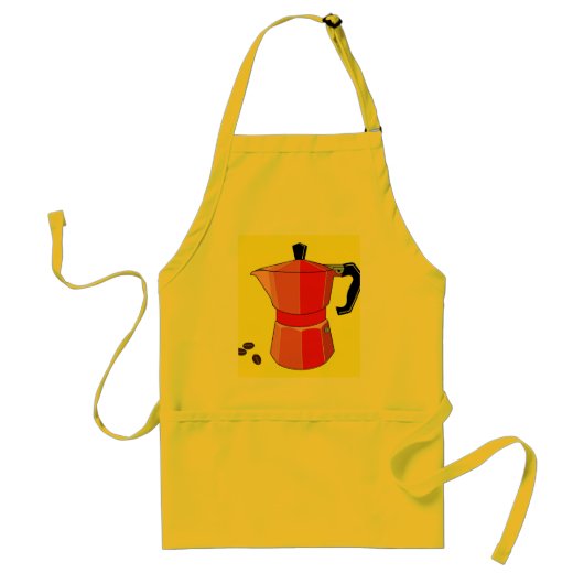 レッドレインボーエスプレッソ スタンダードエプロン (正面)