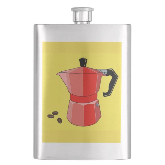 レッドレインボーエスプレッソ フラスク (正面)