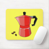 レッドレインボーエスプレッソ マウスパッド (マウス)