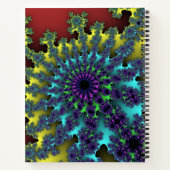 レッドレインボーバースト ノートブック (裏面)