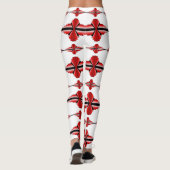 レッドレギンスの深いデコ要素 レギンス (裏面)