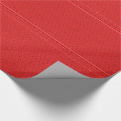 レッドレザーテクスチャプリント ラッピングペーパー (角)