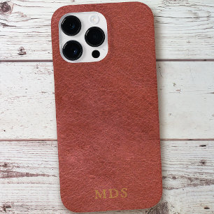 レッドレザールック金ゴールドモノグラムオックスブラッドアイフォンケース Case-Mate iPhone 14 PRO MAXケース