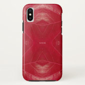 レッドレザーレット Case-Mate iPhoneケース (裏面)