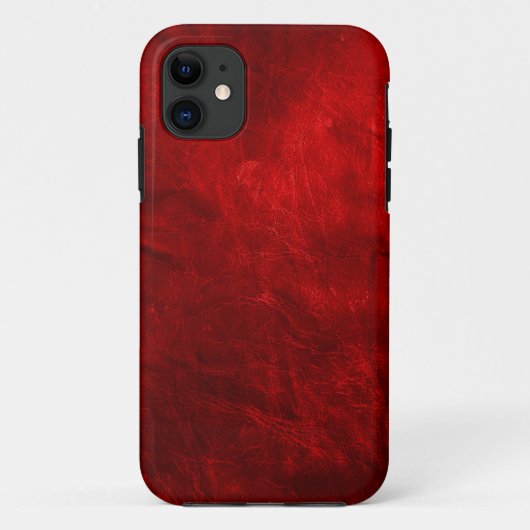 レッドレザー Case-Mate iPhoneケース (裏面)