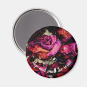 レッドレッドローゼスフローラ マグネット (正面/裏面)