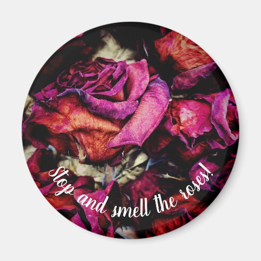 レッドレッドローゼスフローラ マグネット (正面)