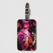 レッドレッドローゼスフローラ ラゲッジタグ (正面縦)