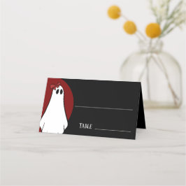 レッドレディゴーストのハロウィンウェディング プレイスカード