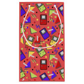 レッドレトロゲーム スモールペーパーバッグ (裏面)