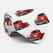 レッドレトロレッドトラック ネクタイ (ロール)