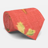 レッドレトロロカビリータイ ネクタイ (ロール)