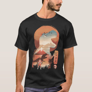 レッドレンジャー浮世絵 Tシャツ