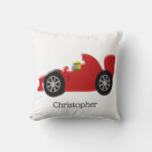 レッドレーシングカー クッション (正面)