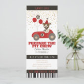 レッドレースカードッグボーイズ2nd誕生日パーティーチケット (スタンド正面)