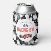 レッドレースカー誕生日パーティークーラーボックスの好意 缶クーラー (缶裏面)