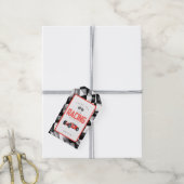 レッドレースカー誕生日パーティービーフギフトラベル ギフトタグ (より糸付き)