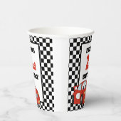 レッドレースカー2nd誕生日パーティー 紙コップ (右)