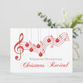 レッドレースクリスマスリサイタル 招待状 (スタンド正面)