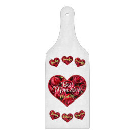 レッドロかわいらしスエレガントフローラモダンマザーズ日 カッティングボード