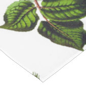 レッドロエレガントーズフローラフラワーパターン| テーブルクロス (アングル)